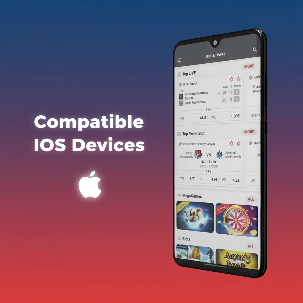 Supported iOS devices: iPhone X/XS/XR, 11–15 series, and recent iPads on iOS/iPadOS 12+.
