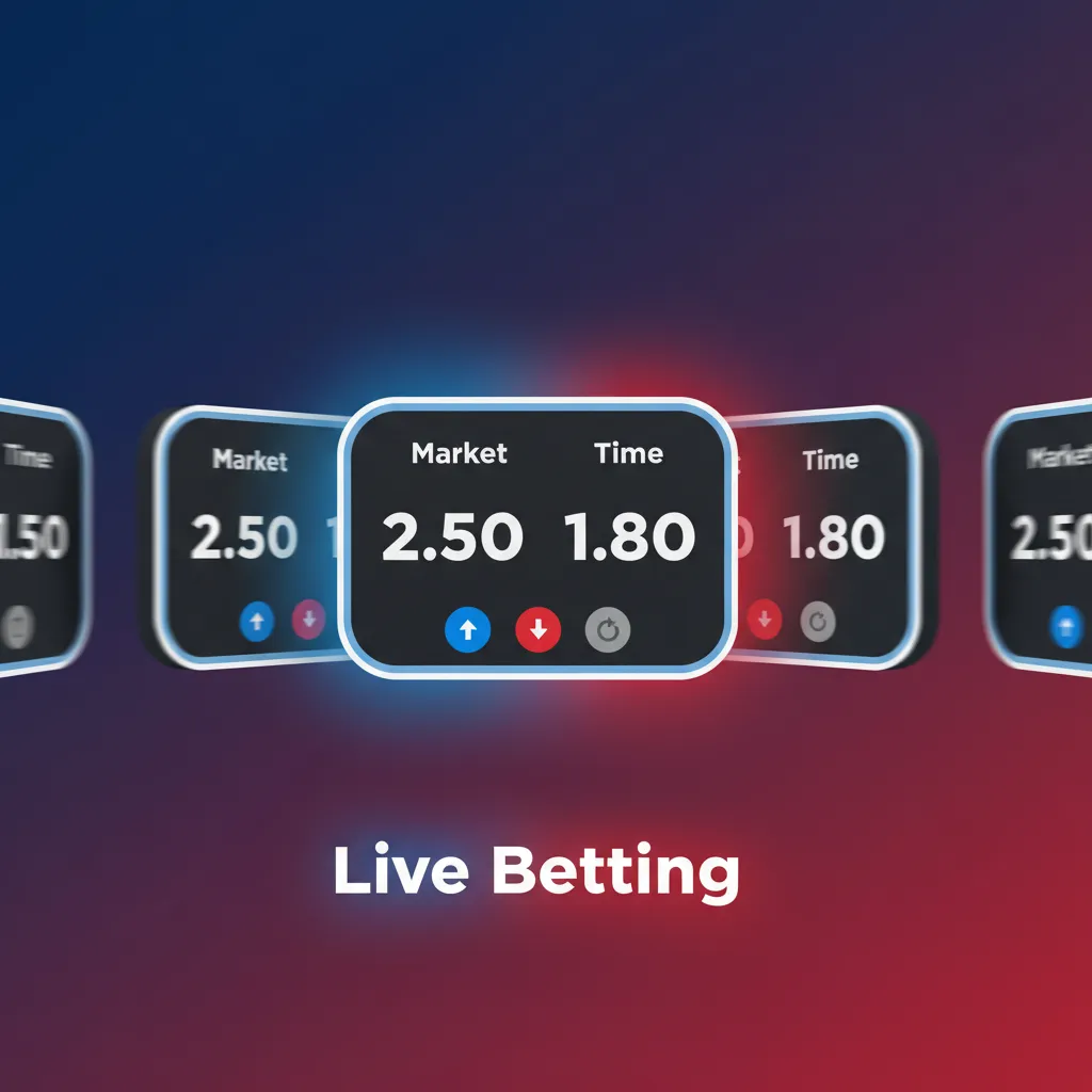 Live betting interface with real-time odds, cash out, and live stats for football, basketball, tennis, and eSports.
