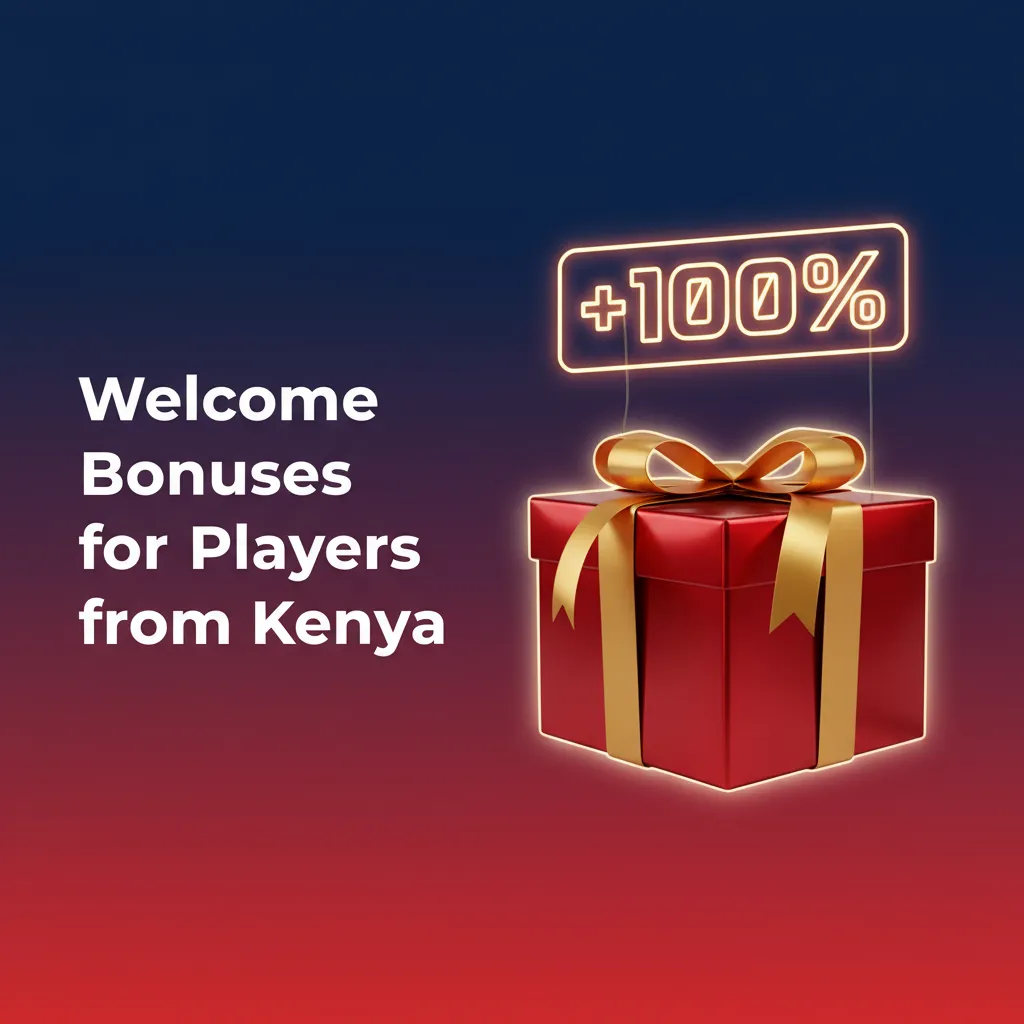 Kenya welcome bonuses: up to 196,700 KES + 150 Free Spins; 100% sports bonus. Wagering and time limits apply.
