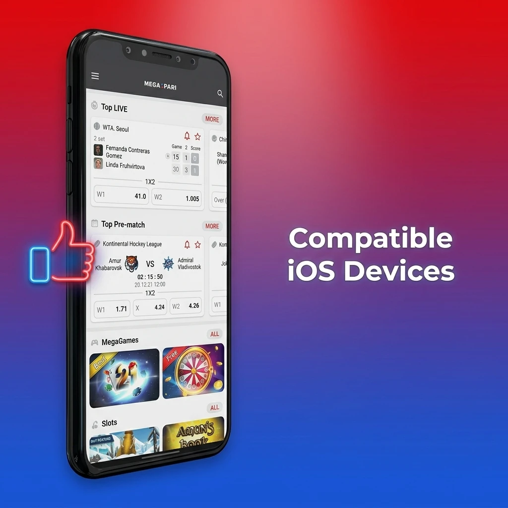 Compatible iOS devices: iPhone X, XR, XS; 11–17 series; iPads with iPadOS 12+